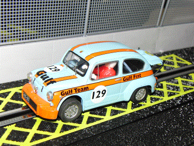 TECNITOYS - 2003 - 6119 - Fiat 600 Abarth Gulf #129